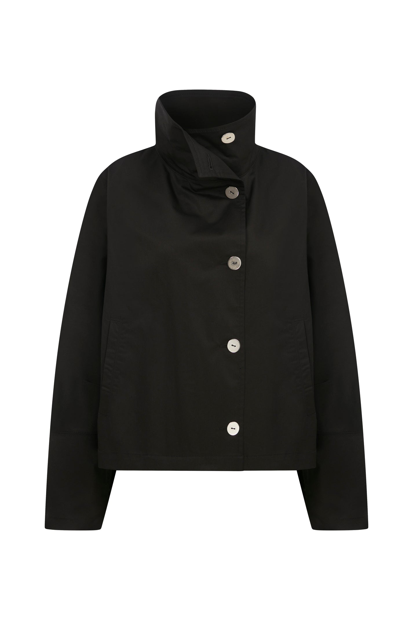 KISA TRENCHCOAT SIYAH