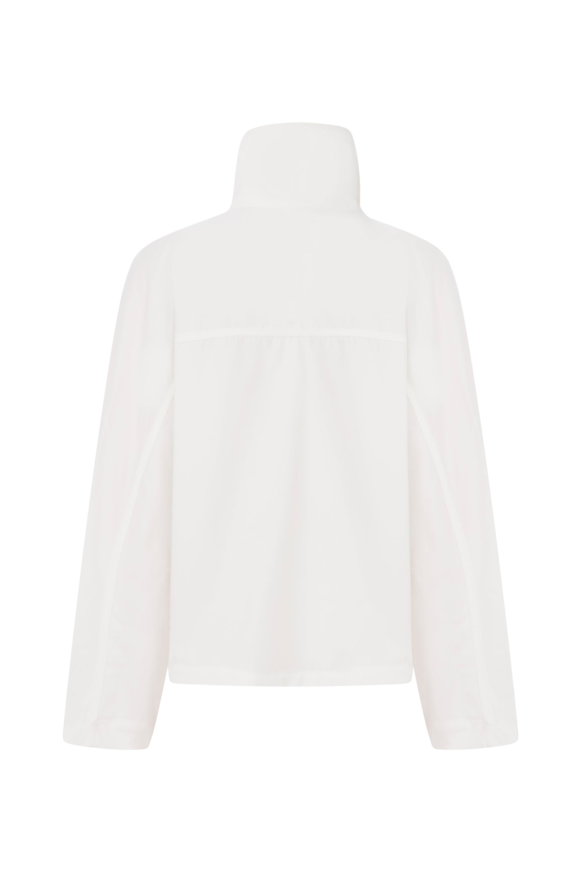 KISA BEYAZ TRENÇKOT