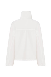 KISA BEYAZ TRENÇKOT