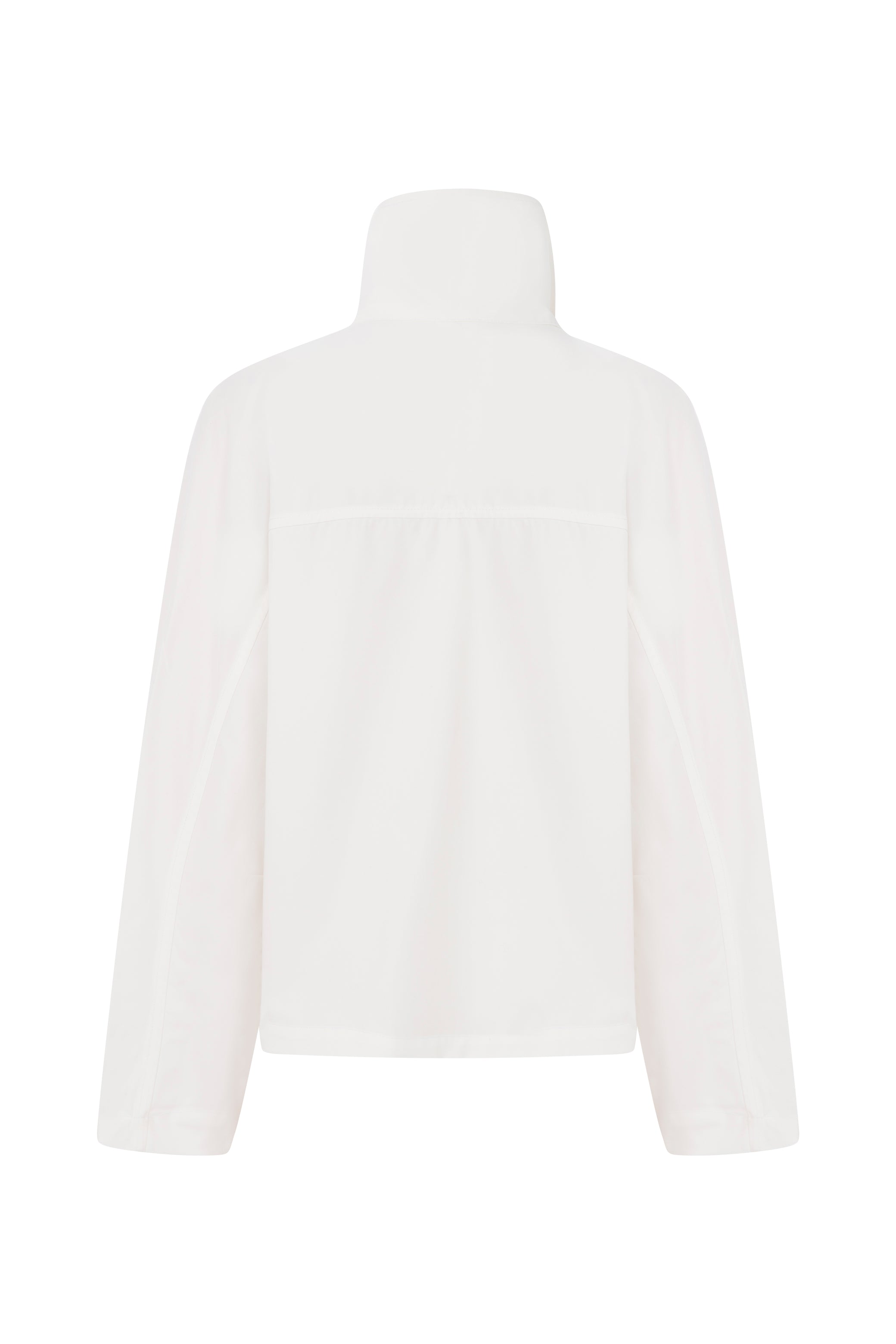 KISA BEYAZ TRENÇKOT