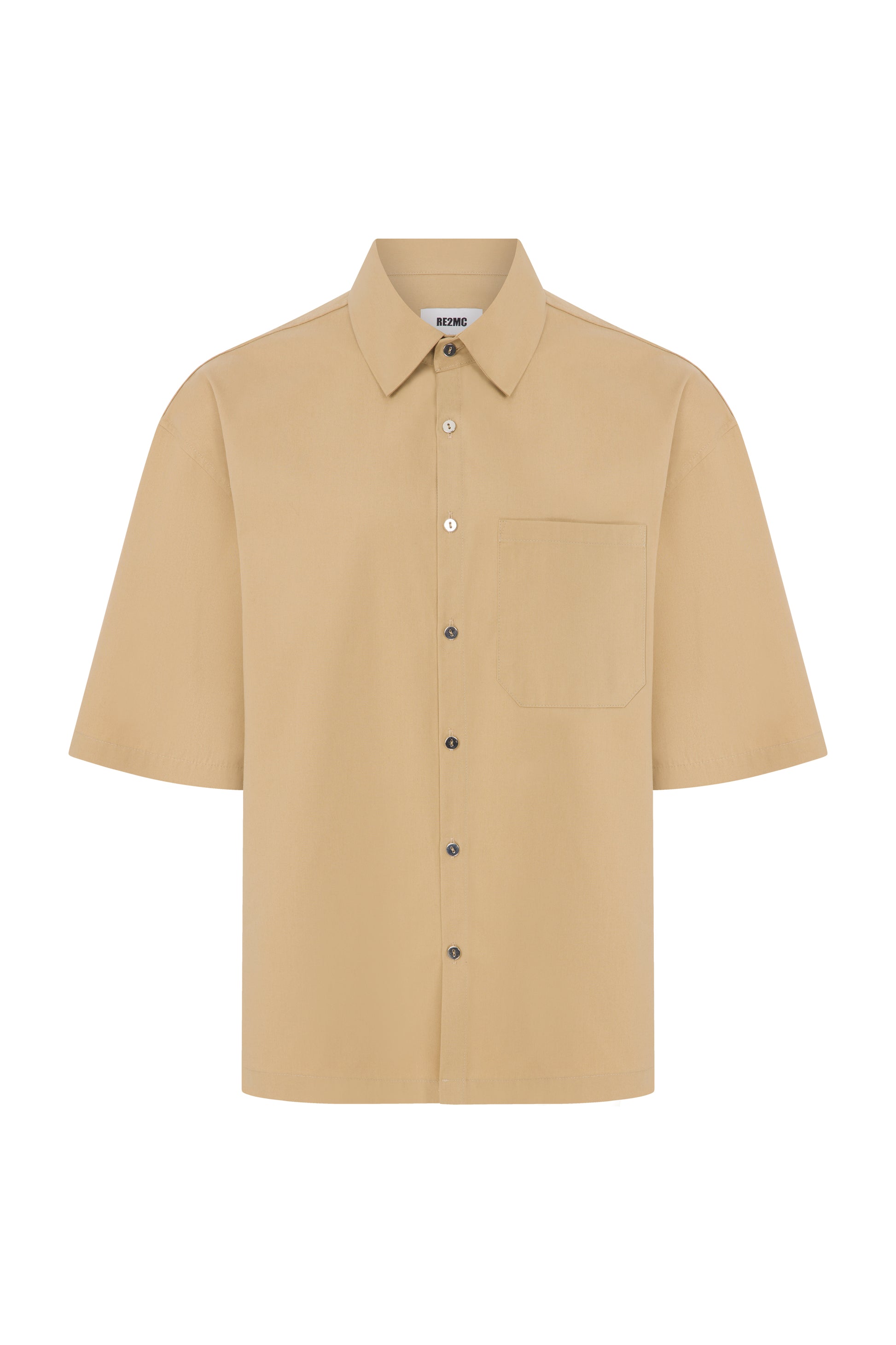 SHORT SLEEVE BEIGE SHIRT