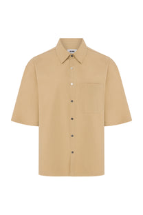 SHORT SLEEVE BEIGE SHIRT