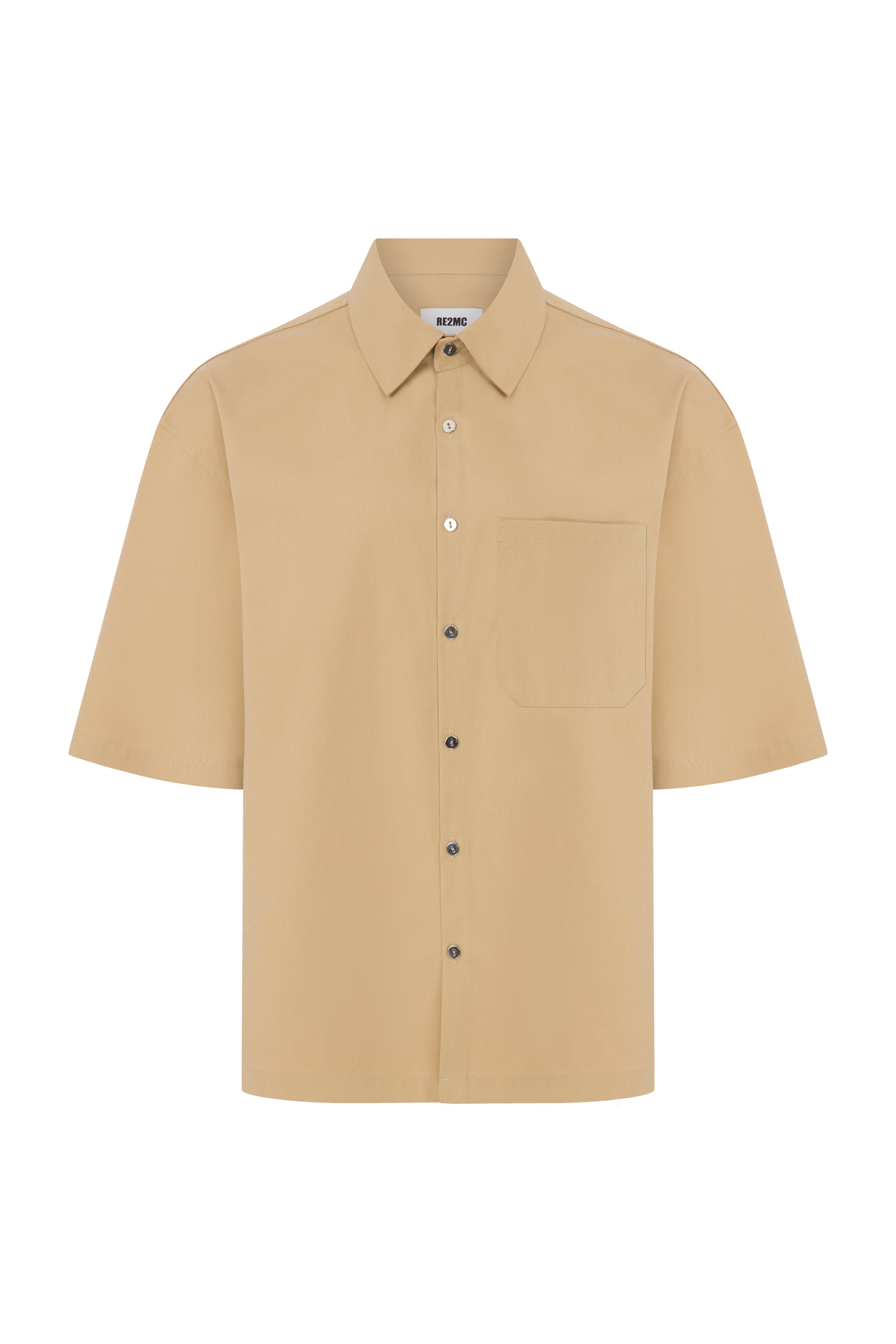 SHORT SLEEVE BEIGE SHIRT