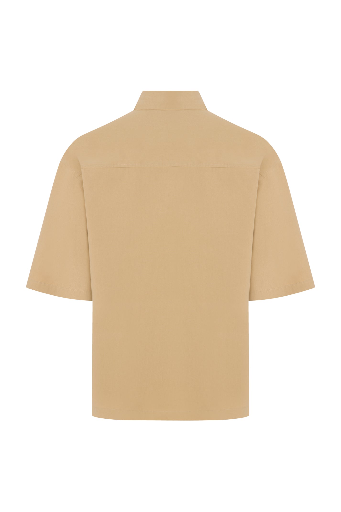 KISA KOL BEJ GÖMLEK