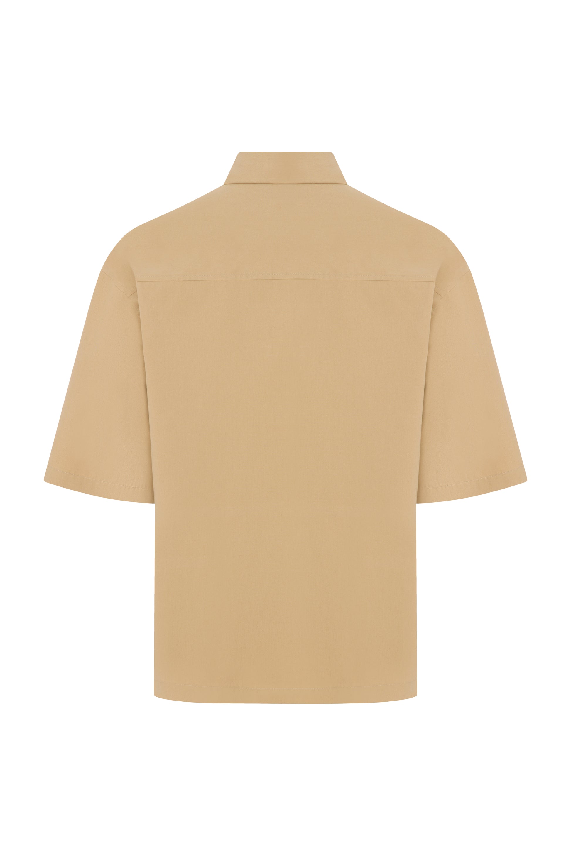SHORT SLEEVE BEIGE SHIRT