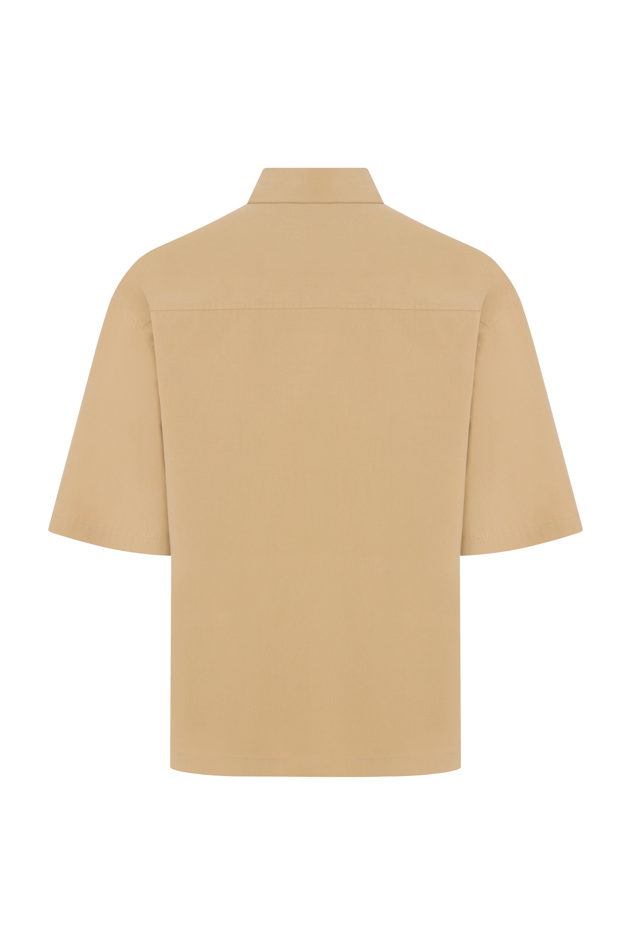 SHORT SLEEVE BEIGE SHIRT