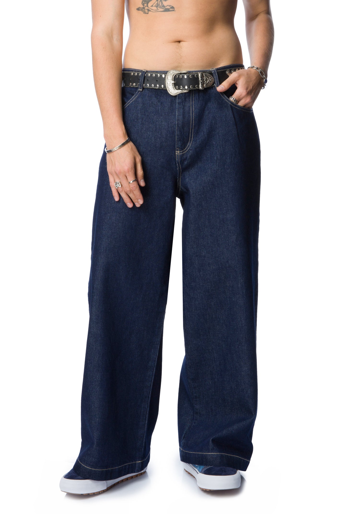 KOT PANTALON-Mavi