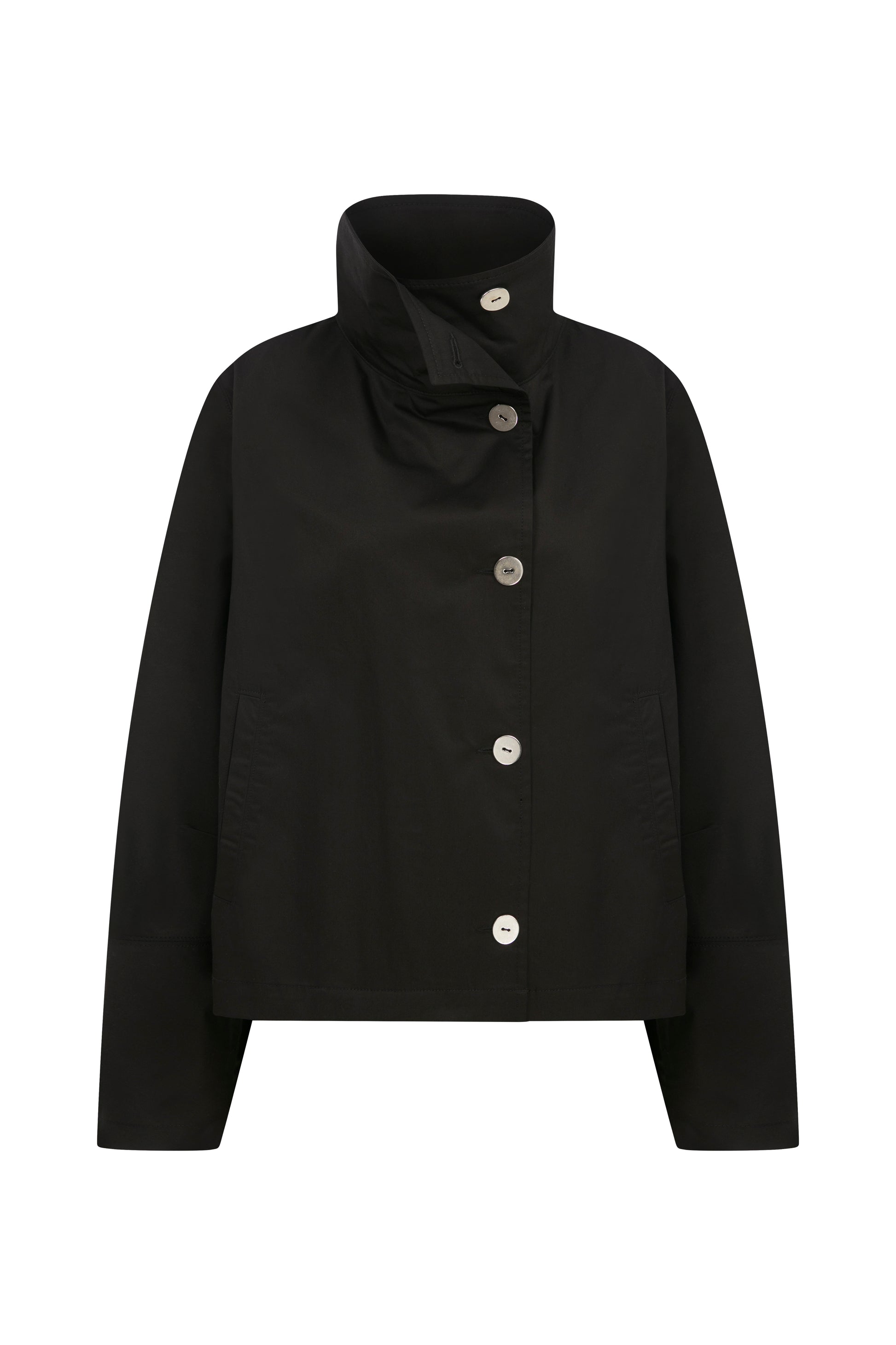 KISA TRENCHCOAT SIYAH