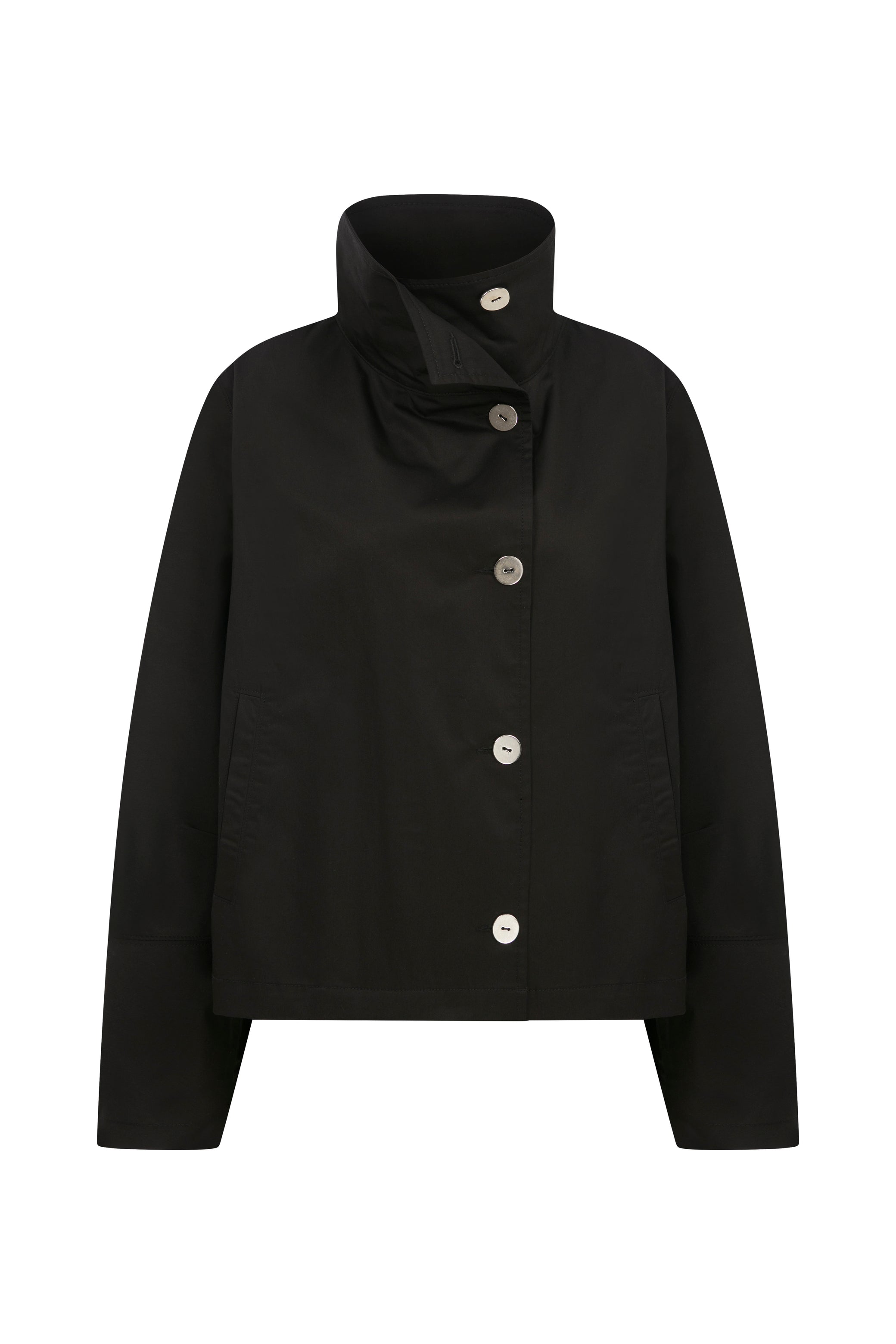 KISA TRENCHCOAT SIYAH